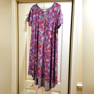 LulaRoe Floral Carly Dress